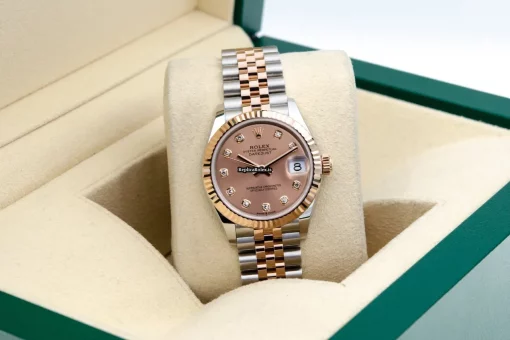 Awesome Replicas Rolex Datejust 278271 Caliber 2236 Automatic Movement 31x37mm Gold/steel Case Womens Watch - Image 8
