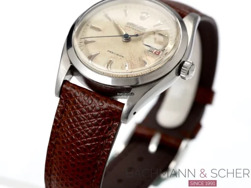 Luxury Replica Rolex Oyster Precision 6494 Manual Winding Movement 34.5mm Steel Case Mens/unisex Watch - Image 3