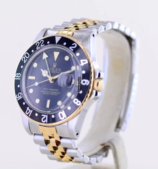 Best Replica Rolex Gmt-master 16753 Caliber 3075 Automatic Movement 40mm Gold/steel Case Mens/unisex Watch - Image 4