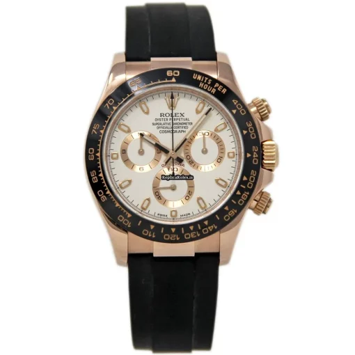 1:1 Replica Rolex Daytona 116515 Caliber 4130 Automatic Movement 40mm Rose Gold Case Mens/unisex Watch - Image 2