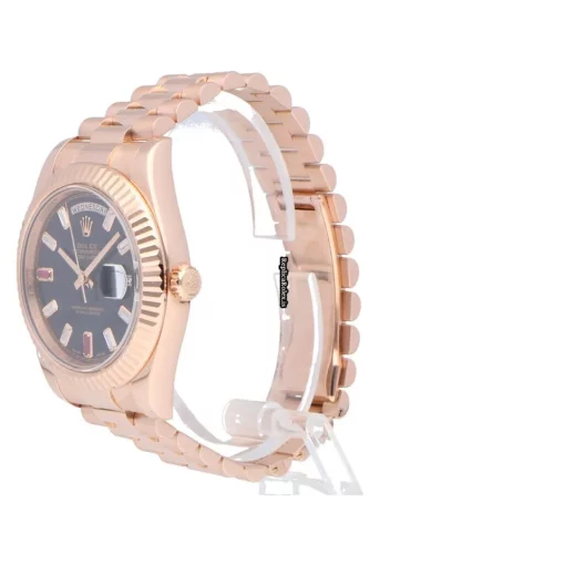 Special Replica Rolex Day-date II 218235 Automatic Movement 41mm Rose Gold Case Mens/unisex Watch - Image 2
