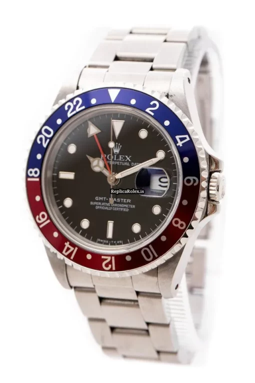 Fine Replica Rolex Gmt-master 16700 Caliber 3175 Automatic Movement 40mm Steel Case Mens/unisex Watch - Image 4