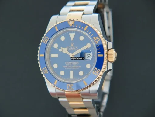 Exquisite Replica Rolex Submariner Date 116613lb Automatic Movement 40mm Gold/steel Case Mens/unisex Watch