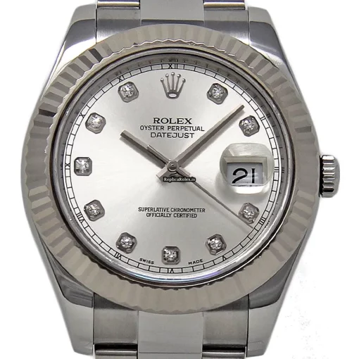 Top Clone Rolex Datejust II 116334 Caliber 3136 Automatic Movement 41mm Steel Case Mens/unisex Watch