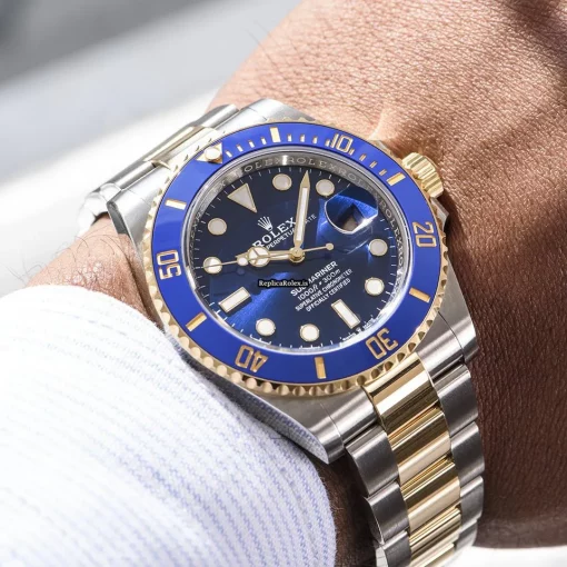 Durable Fake Rolex Submariner Date 126613lb Caliber 3235 Automatic Movement 41mm Gold/steel Case Mens/unisex Watch - Image 9