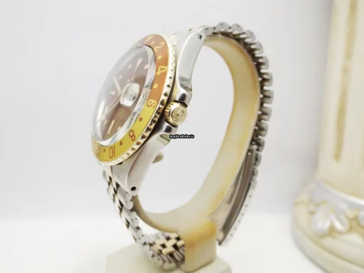 Wonderful Clone Rolex Gmt-master 1675 Caliber 1570 Automatic Movement 40mm Gold/steel Case Mens/unisex Watch - Image 4