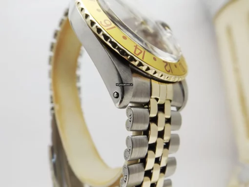 Wonderful Clone Rolex Gmt-master 1675 Caliber 1570 Automatic Movement 40mm Gold/steel Case Mens/unisex Watch - Image 7