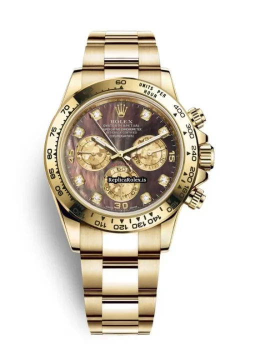 Marvellous Replica Rolex Daytona 116508 Caliber 4130 Automatic Movement 40mm Yellow Gold Case Mens/unisex Watch