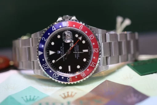 Suitable Fake Rolex Gmt-master II 16710 Caliber 3185 Automatic Movement 40mm Steel Case Mens/unisex Watch