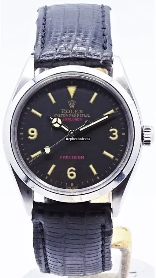 Luxury Replica Rolex Explorer 5500 Caliber 1520 Automatic Movement 34mm Steel Case Mens/unisex Watch