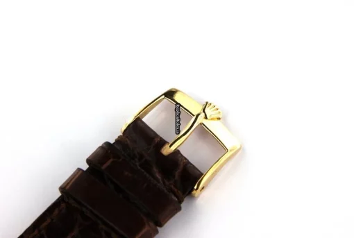 Exquisite Replica Rolex Oyster Perpetual Date 1503 Caliber 1570 Automatic Movement 34mm Yellow Gold Case Mens/unisex Watch - Image 5