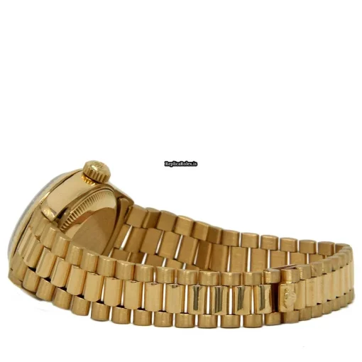 High-end Knockoff Rolex Lady-datejust 69178 Automatic Movement 26mm Yellow Gold Case Womens Watch - Image 3