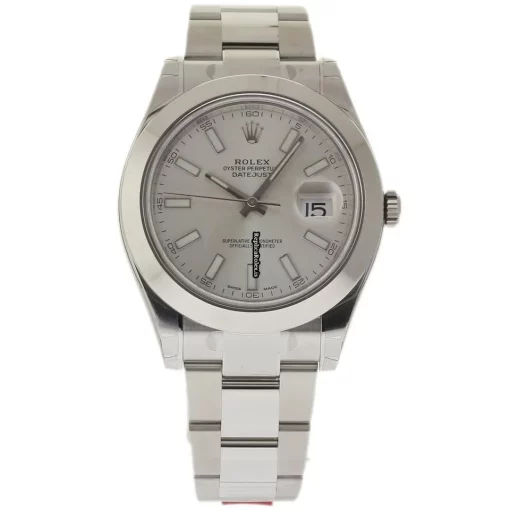 Fabulous Replica Rolex Datejust II 116300 Caliber 3136 Automatic Movement 41mm Steel Case Mens/unisex Watch - Image 2