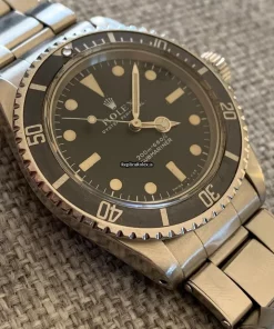 Well Made Replica Rolex Submariner 5513 Caliber 1520 Automatic Movement 40mm Steel Case Mens/unisex Watch