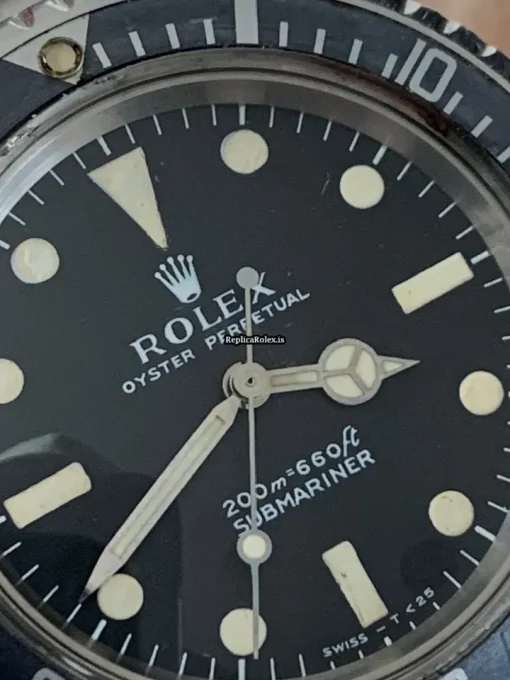 Well Made Replica Rolex Submariner 5513 Caliber 1520 Automatic Movement 40mm Steel Case Mens/unisex Watch - Image 5