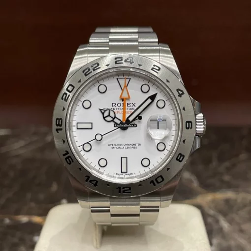 Cool Replica Rolex Explorer II 216570 Caliber 3187 Automatic Movement 42mm Steel Case Mens/unisex Watch