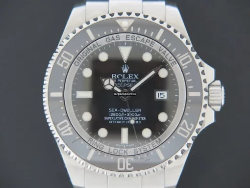 Perfect Replica Rolex Sea-dweller Deepsea 116660 Automatic Movement 44mm Steel Case Mens/unisex Watch - Image 2