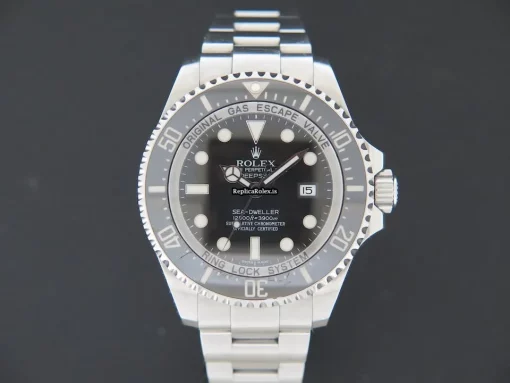 Perfect Replica Rolex Sea-dweller Deepsea 116660 Automatic Movement 44mm Steel Case Mens/unisex Watch - Image 3