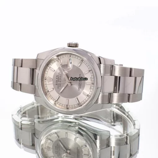 Cool Replica Rolex Datejust 116200 Automatic Movement 36mm Steel Case Mens/unisex Watch - Image 2
