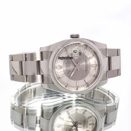 Cool Replica Rolex Datejust 116200 Automatic Movement 36mm Steel Case Mens/unisex Watch - Image 6