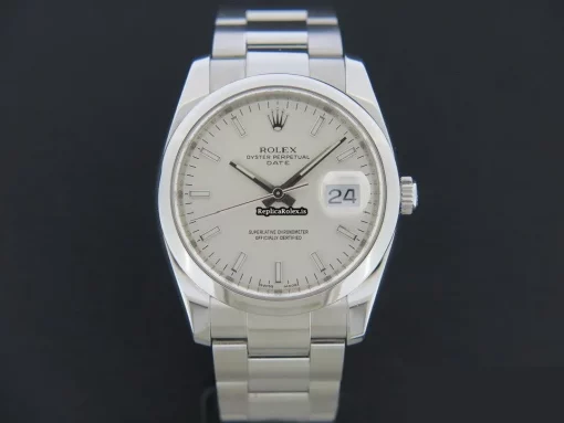 Suitable Replica Rolex Oyster Perpetual Date 115200 Automatic Movement 34mm Steel Case Mens/unisex Watch - Image 3