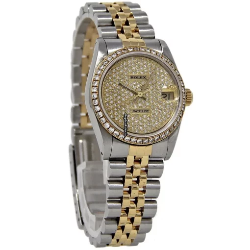 Wonderful Fake Rolex Lady-datejust 68273 Automatic Movement 31mm Steel Case Womens Watch - Image 5