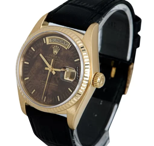 Amazing Replica Rolex Day-date 36 18038 Automatic Movement 36mm Yellow Gold Case Mens/unisex Watch - Image 2