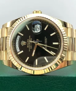 Incredible Replica Rolex Day-date 40 228238 Caliber 3255 Automatic Movement 40mm Yellow Gold Case Mens/unisex Watch