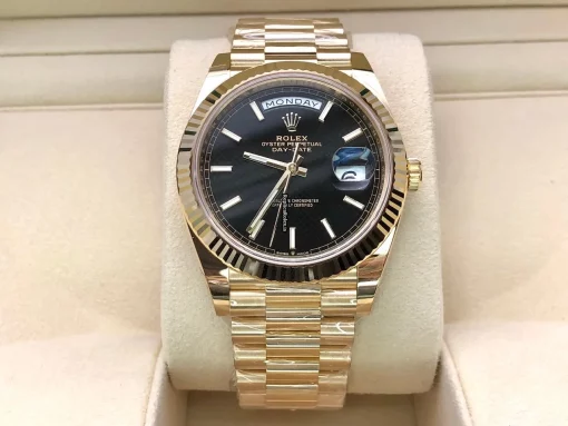 Incredible Replica Rolex Day-date 40 228238 Caliber 3255 Automatic Movement 40mm Yellow Gold Case Mens/unisex Watch - Image 2