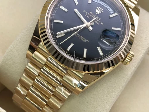 Incredible Replica Rolex Day-date 40 228238 Caliber 3255 Automatic Movement 40mm Yellow Gold Case Mens/unisex Watch - Image 3
