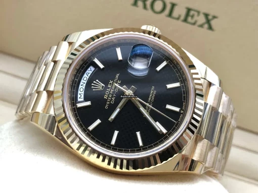 Incredible Replica Rolex Day-date 40 228238 Caliber 3255 Automatic Movement 40mm Yellow Gold Case Mens/unisex Watch - Image 8