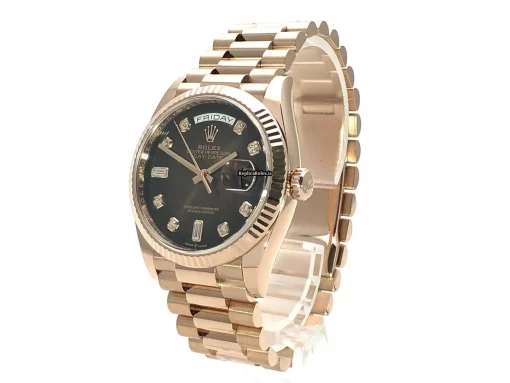 Aaa Copy Rolex Day-date 36 128235 Caliber 3255 Automatic Movement 36mm Rose Gold Case Mens/unisex Watch - Image 3