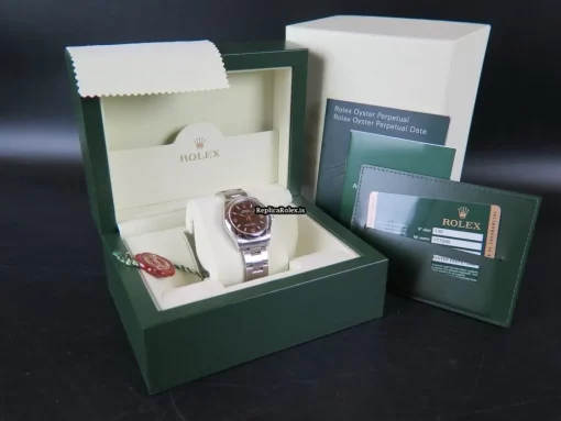 1:1 Replica Rolex Oyster Perpetual 31 177200 Automatic Movement 31mm Steel Case Mens/unisex Watch - Image 4