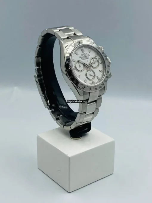 Recommend Replica Rolex Daytona 116520 Caliber 4130 Automatic Movement 40mm Steel Case Mens/unisex Watch - Image 2