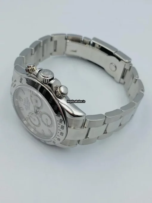 Recommend Replica Rolex Daytona 116520 Caliber 4130 Automatic Movement 40mm Steel Case Mens/unisex Watch - Image 4