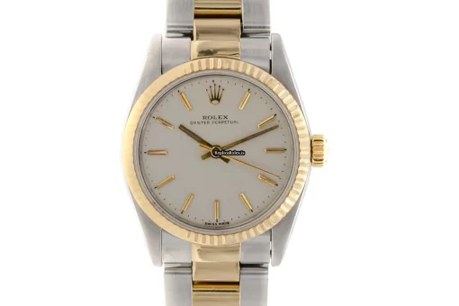 Wholesale Replica Rolex Oyster Perpetual 31 67513 Caliber 2130 Automatic Movement 31mm Gold/steel Case Mens/unisex Watch