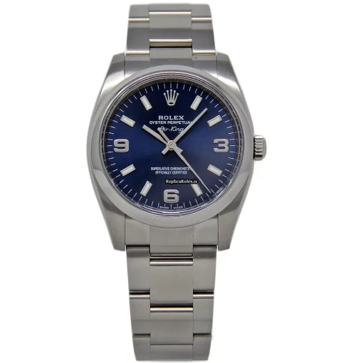 1:1 Replica Rolex Air King 114200 Caliber 3130 Automatic Movement 34mm Steel Case Mens/unisex Watch - Image 3
