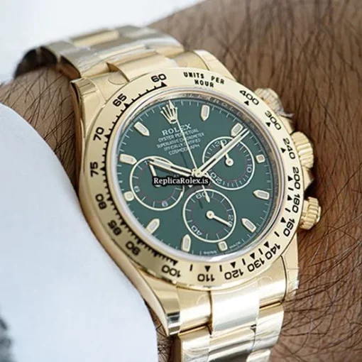 Marvellous Fakes Rolex Daytona 116508 Caliber 4130 Automatic Movement 40mm Yellow Gold Case Mens/unisex Watch - Image 8