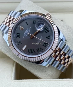 Well Made Fake Rolex Datejust II 126331 Caliber 3235 Automatic Movement 41mm Gold/steel Case Mens/unisex Watch