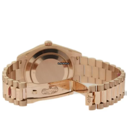 Design Replica Rolex Day-date II 218235 Caliber 3156 Automatic Movement 41mm Rose Gold Case Mens/unisex Watch - Image 4