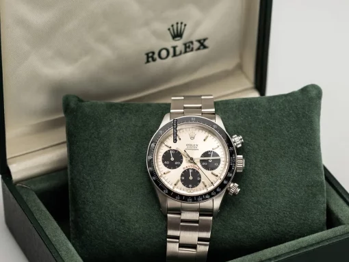 Design Clone Rolex Daytona 6263 Caliber Valjoux 727 Manual Winding Movement 37mm Steel Case Mens/unisex Watch - Image 9