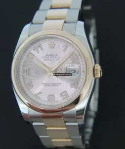 Defect Replica Rolex Datejust 116201 Automatic Movement 36mm Gold/steel Case Mens/unisex Watch