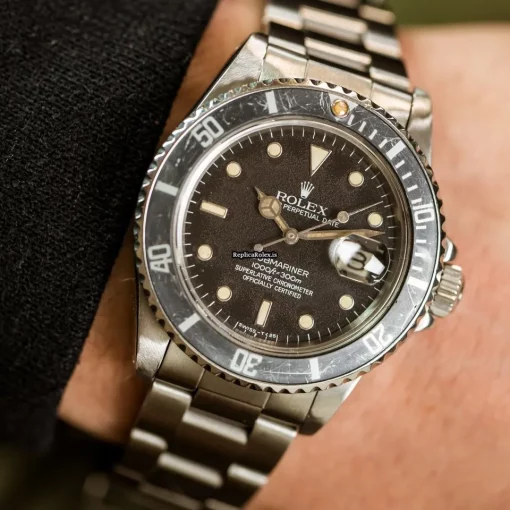 Stylish Fake Rolex Submariner Date 16800 Cosc Automatic Movement 40mm Steel Case Mens/unisex Watch - Image 4