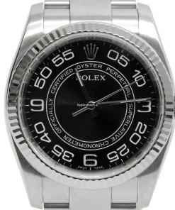 Top Replica Rolex Oyster Perpetual 116034 Caliber 3130 Automatic Movement 36mm Steel Case Mens/unisex Watch