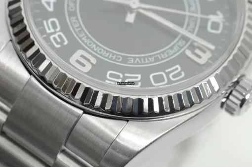 Top Replica Rolex Oyster Perpetual 116034 Caliber 3130 Automatic Movement 36mm Steel Case Mens/unisex Watch - Image 6