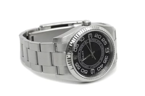 Top Replica Rolex Oyster Perpetual 116034 Caliber 3130 Automatic Movement 36mm Steel Case Mens/unisex Watch - Image 8