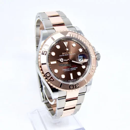 Lovely Replicas Rolex Yacht-master 126621 Caliber 3235 Automatic Movement 40mm Gold/steel Case Mens/unisex Watch - Image 3