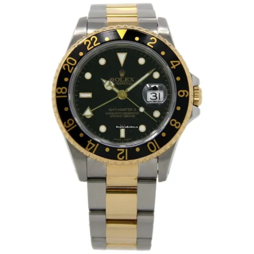 Top Replica Rolex Gmt-master II 16713 Automatic Movement 40mm Steel Case Mens/unisex Watch - Image 2