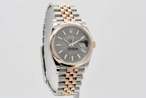 Perfect Replica Rolex Datejust 126201 Caliber 3235 Automatic Movement 36mm Gold/steel Case Mens/unisex Watch