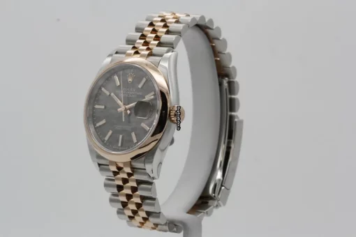 Perfect Replica Rolex Datejust 126201 Caliber 3235 Automatic Movement 36mm Gold/steel Case Mens/unisex Watch - Image 2